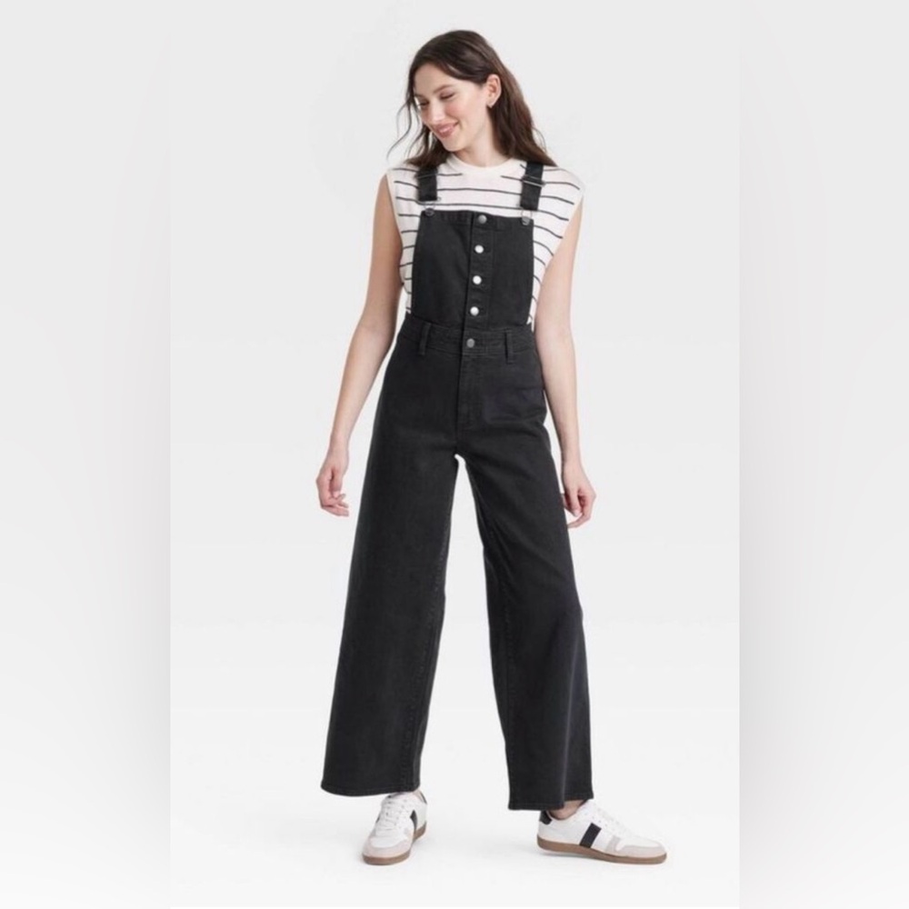 Universal Thread Denim Sailor Overalls